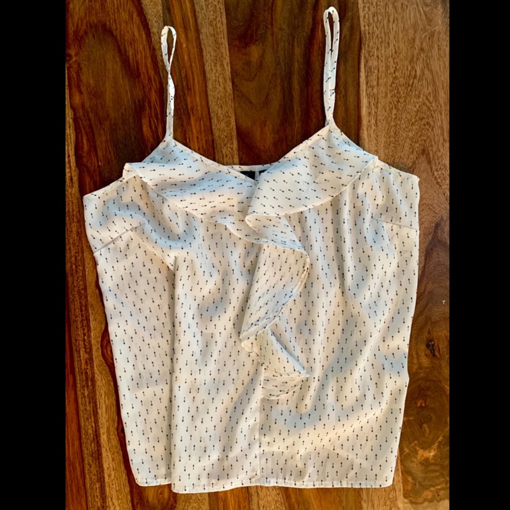Ruffled Tank Top Medium